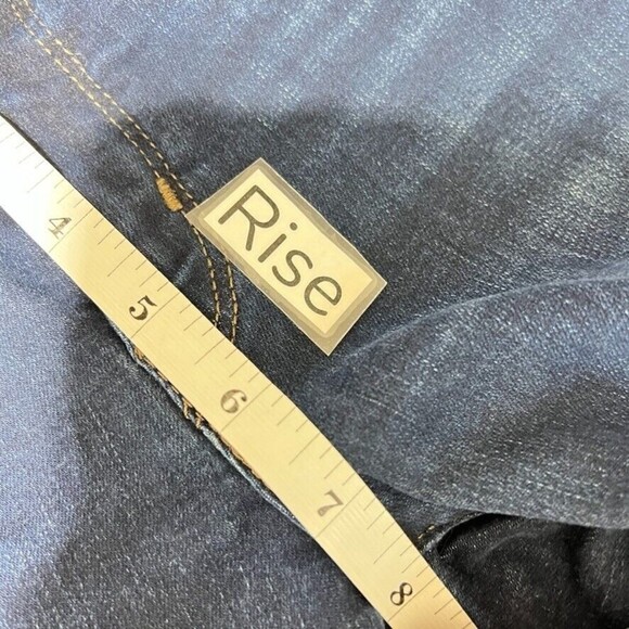 Levi's Womens Dark Wash Curvy Skinny Premium Denim Jeans Sz 25 - Picture 11 of 11